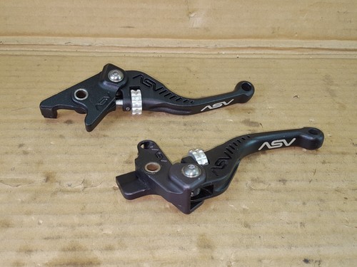 GSF1200/1250 BANDIT 01-10/GSX1400/SV1000 ASV C5 Clutch &Brake Levers Black Short