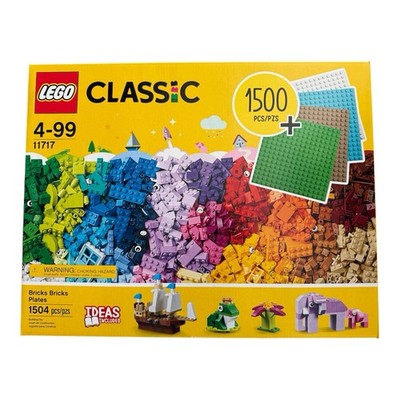 LEGO CLASSIC 11717 Bricks Bricks Plates Wheels New Factory Sealed 1504 Pieces