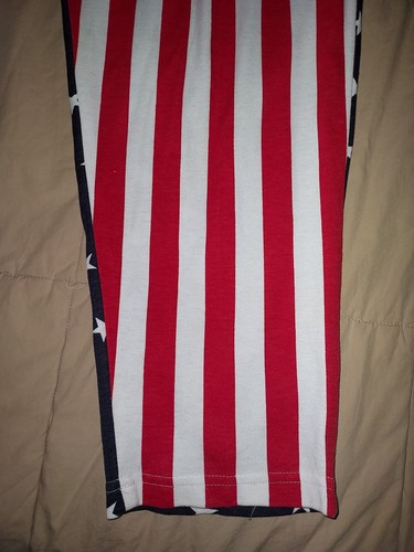 Vintage US American Flag Hose Medium 80er 90er Fallschirm MC HAMMER BODYBUILDING USA - Bild 2 von 5