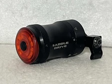 Lezyne Saddle Drive 250 Rear Bicycle Tail Light Seat Rail Mount Used Excellent