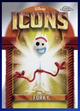2025 Topps Disney Chrome- Disney ICONS- FORKY Toy Story(TOPPS Disney digitalCard