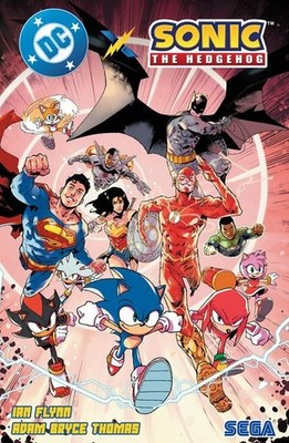 DC X SONIC THE HEDGEHOG TP TRADE PAPERBACK EDITION DC 2025 NEW