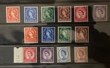 Stamps of Great Britain - Unmounted mint sets of Graphite stamps