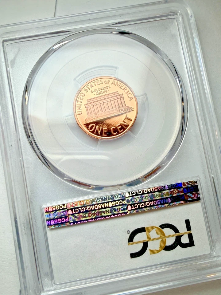 1992-S LINCOLN 1c Memorial ~ PCGS PR69RD Deep Cameo ~ 1 Pristine Spotless Coin! - Image 2 of 4