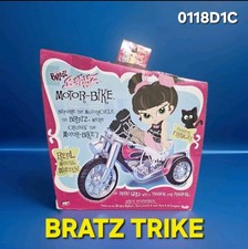 Bratz Baby BABYZ 💋 MOTOR BIKE Tricycle Motorcycle Retired TRIKE NRFB Doll D1C