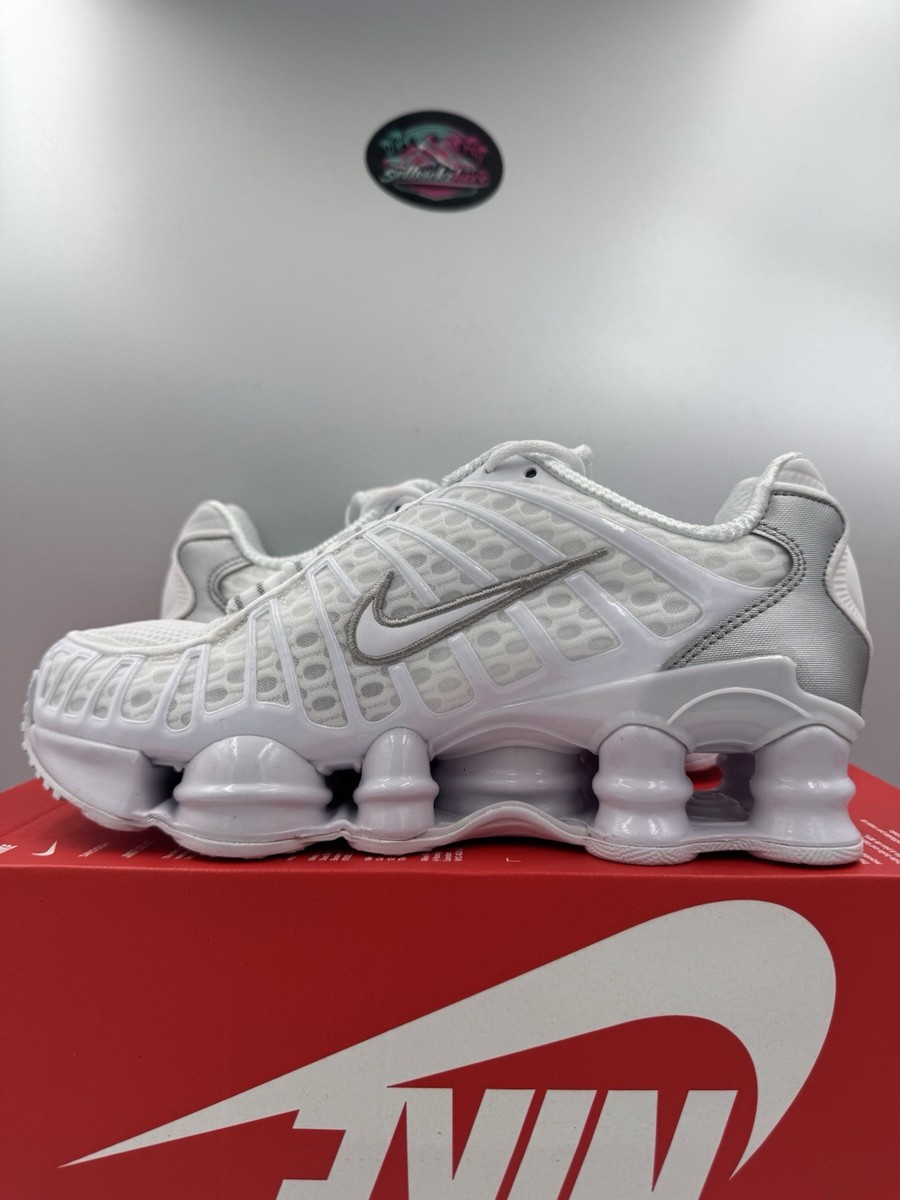Nike Shox TL White Metallic Silver AV3595-100 Size 11.5 | eBay Nike Shox TL White Metallic Silver AV3595-100 Size 11.5 | eBay