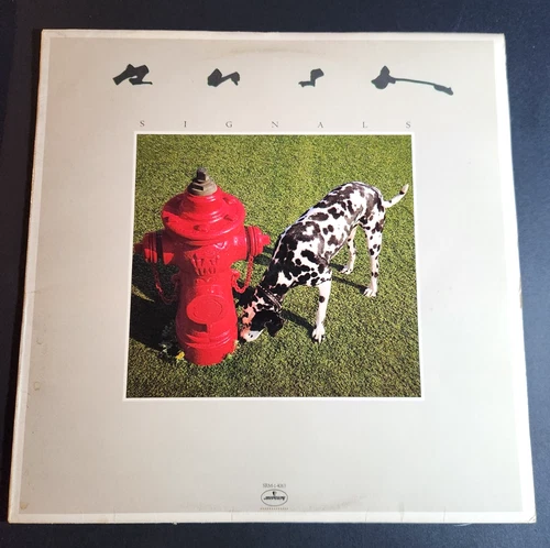 1982 RUSH 1ST PRESS SIGNALS VINYL MERCURY SRM-1-4063 COMPTON PRESS LUDWIG *EXC*