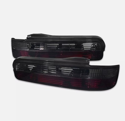 DMAX  Smoke Red Tail Lights Taillights 89-94 Nissan Silvia S13 JDM Coupe