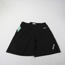 New York Liberty Nike NBA Authentics Game Shorts Men's Black/Mint Green New