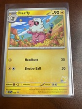 Pokemon Flaaffy SVP 108 Battle Academy 2024 Pikachu Stamp #37 Black Star Promo