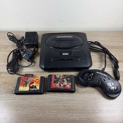 Sega Genesis Bundle Controller Console 2 Games Power Cord MK 1631 Untested PARTS