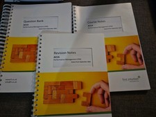 ACCA First Intuition Performance Management (PM) Question Bank And Course Notes