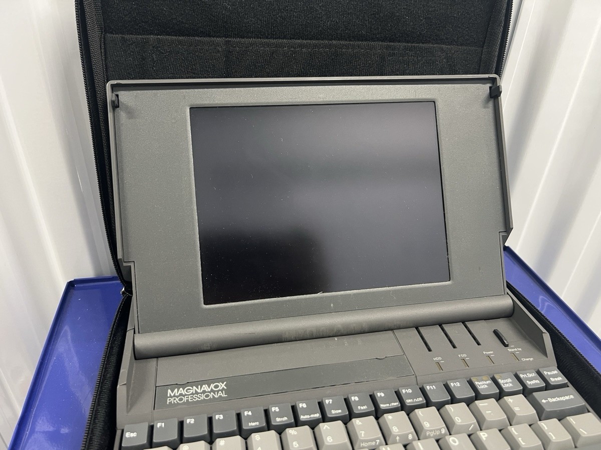 Magnavox Professional Metalis / SX Notebook PCL30417/01 i286