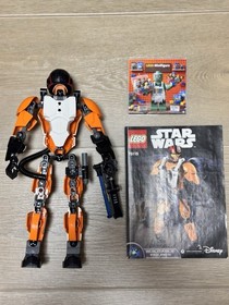 LEGO Star Wars Buildable Figures Lot 4 Sets 75531 75121 75119 75115 w/ Manuals