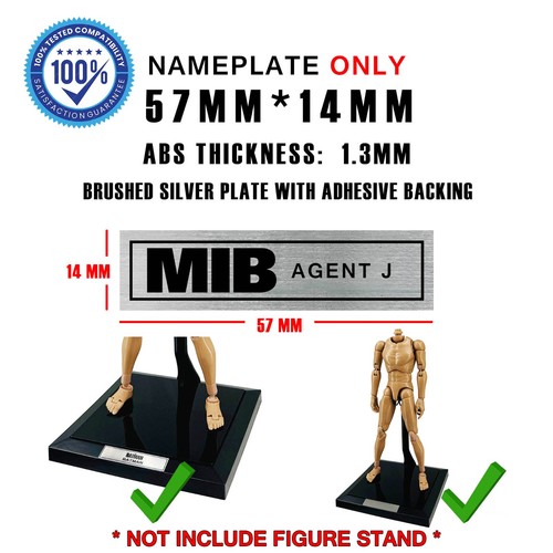 1/6 Scale Action Figure Display Stand Men In Black Agent J and Agent K - Picture 33 of 36