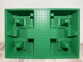 LEGO Raised Castle Baseplate 32x48 Corner Pits Rock Path Sets 10176 /6091 /6098