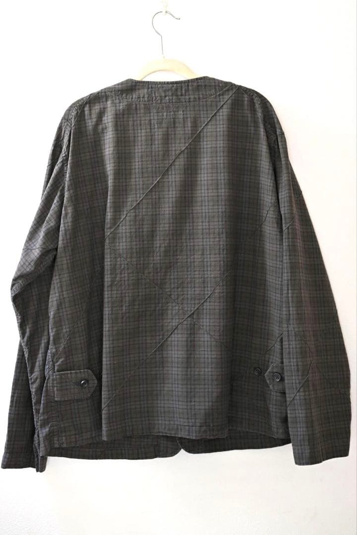 Engineered Garments Check Pattern Cotton Coverall… - image 4