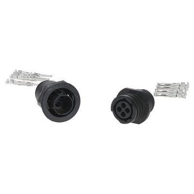 Kalitec KALI-2604C TT Round Plug Set 4 Pin with Cable Socket Socket Type IP65