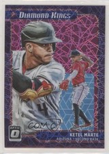 2021 Donruss Optic Diamond Kings Pink Velocity Prizm 78/249 Ketel Marte #30 0lt3