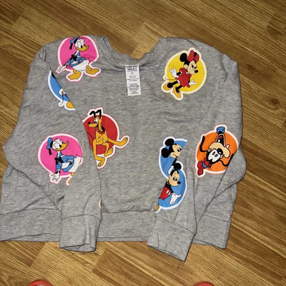 Walt Disney World Vault Collection 50th. Sudadera grande de manga larga para niños Foto 3 de 4