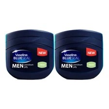 Vaseline Blue Seal Men Fresh Petroleum Jelly, 3.38oz (100ml) (Pack of 2)