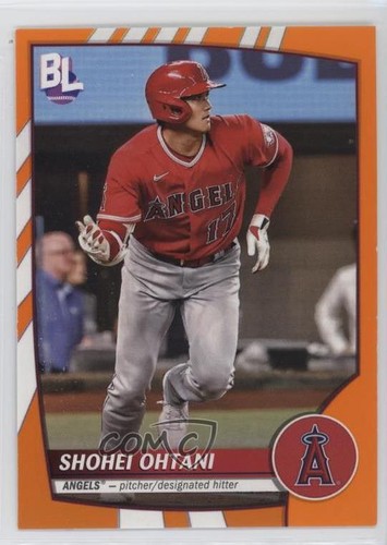 2023 Topps Big League Retail Electric Orange Shohei Ohtani #200 00am