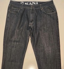 Vintage Karl Kani Jeans Men  s 40x32 Blue Denim Baggy Wide Leg Jeans Y2K