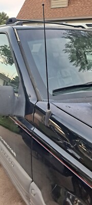 15'' Black Stainless Antenna Mast Power Radio for JEEP GRAND CHEROKEE 1993-1998