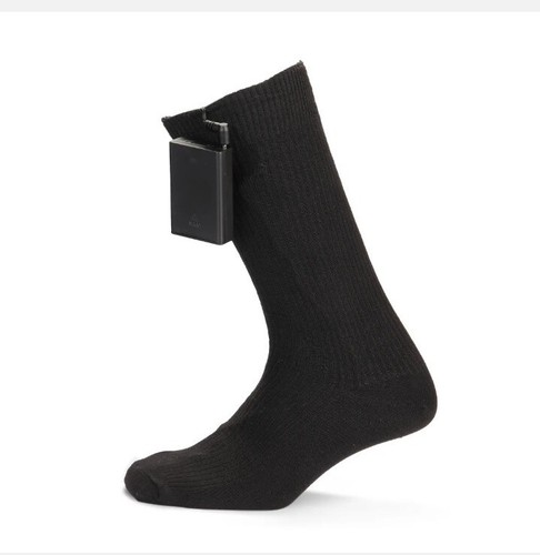Elektrisch beheizbare Socken batteriebetrieben kalt Winter Thermo warm Skifahren Jagd - Bild 8 von 10