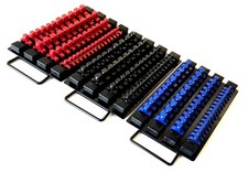 146pc GOLIATH INDUSTRIAL SOCKET STORAGE TRAY RAIL RACK HOLDER SET 1/4 3/8 1/2