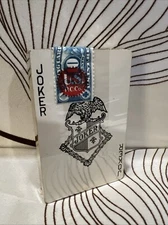  Vintage 1940's U.S. Playing Card Co. W/Revenue Tax Stamp Gold Gilt Sealed