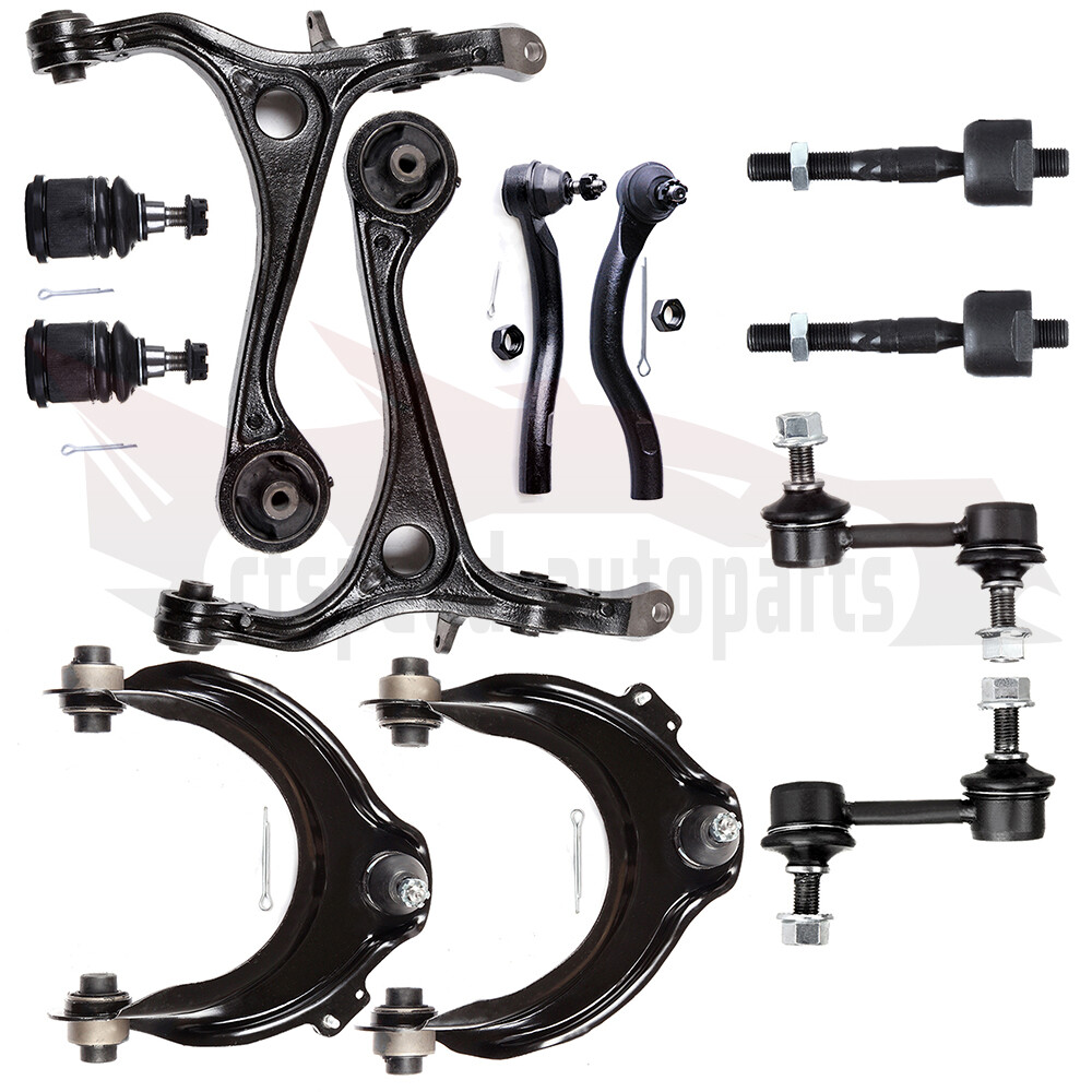 12pcs Front Upper Lower Control Arms Ball Joints For 2003 2004-2007 Honda Accord