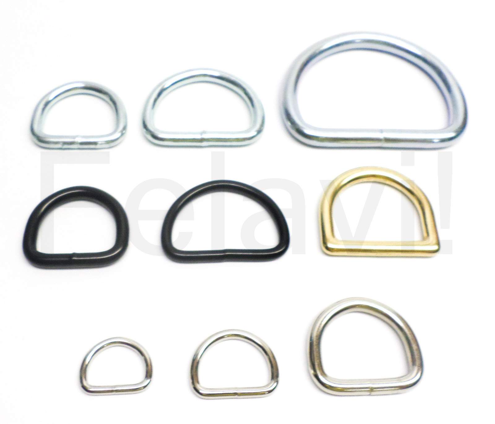 50 x Halbrund-Ring 55 x 6 mm verzinkt schwarz D-Ring Ringe D-Ringe 50 x Halbrund-Ring 55 x 6 mm verzinkt schwarz D-Ring Ringe D-Ringe