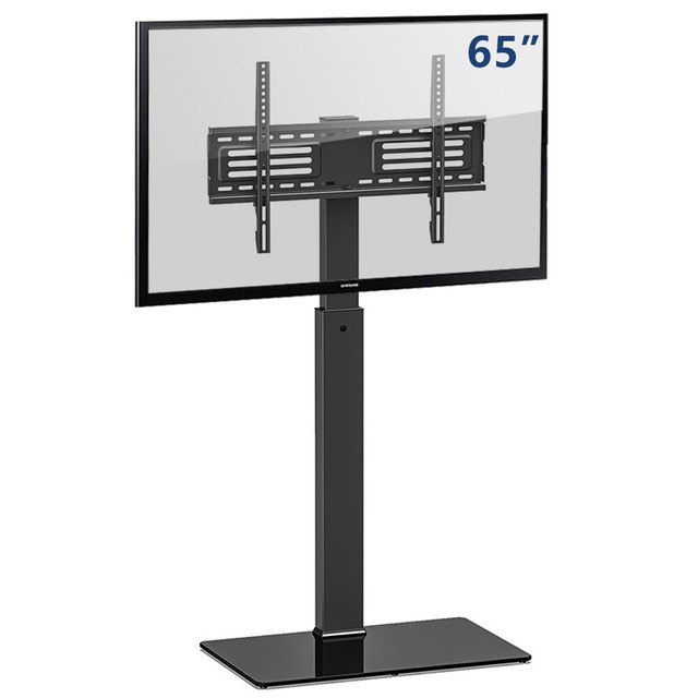 FITUEYES TT107501MB Floor Swivel TV Stand for 32 To 65 ...