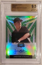 2020 Leaf Valiant Green Jonathan Stiever Autograph RC 53/99 BGS 9.5 w/ 10 Auto