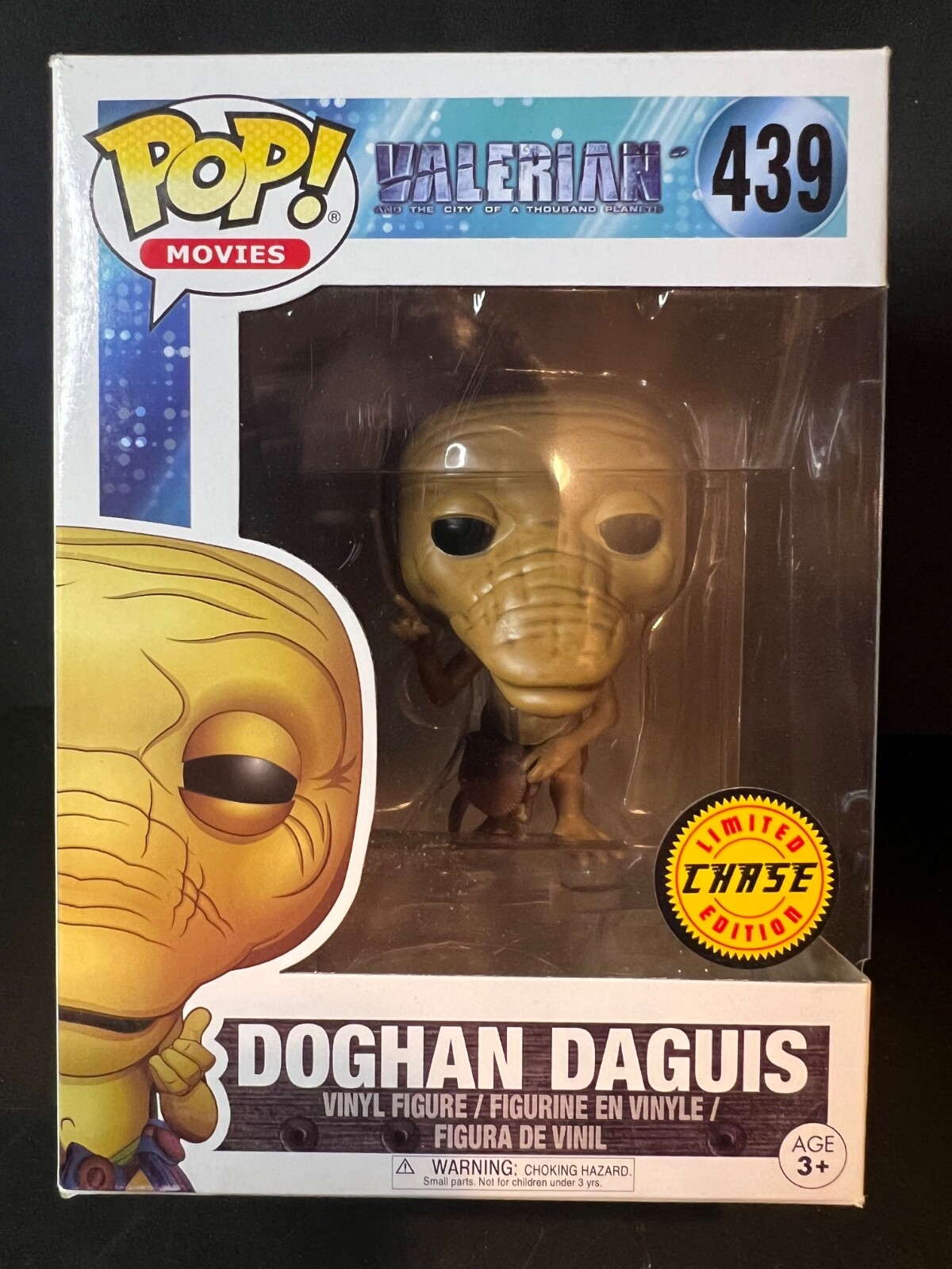 Funko POP! Valerian - Doghan Daguis # 439 Satchel  - Chase New