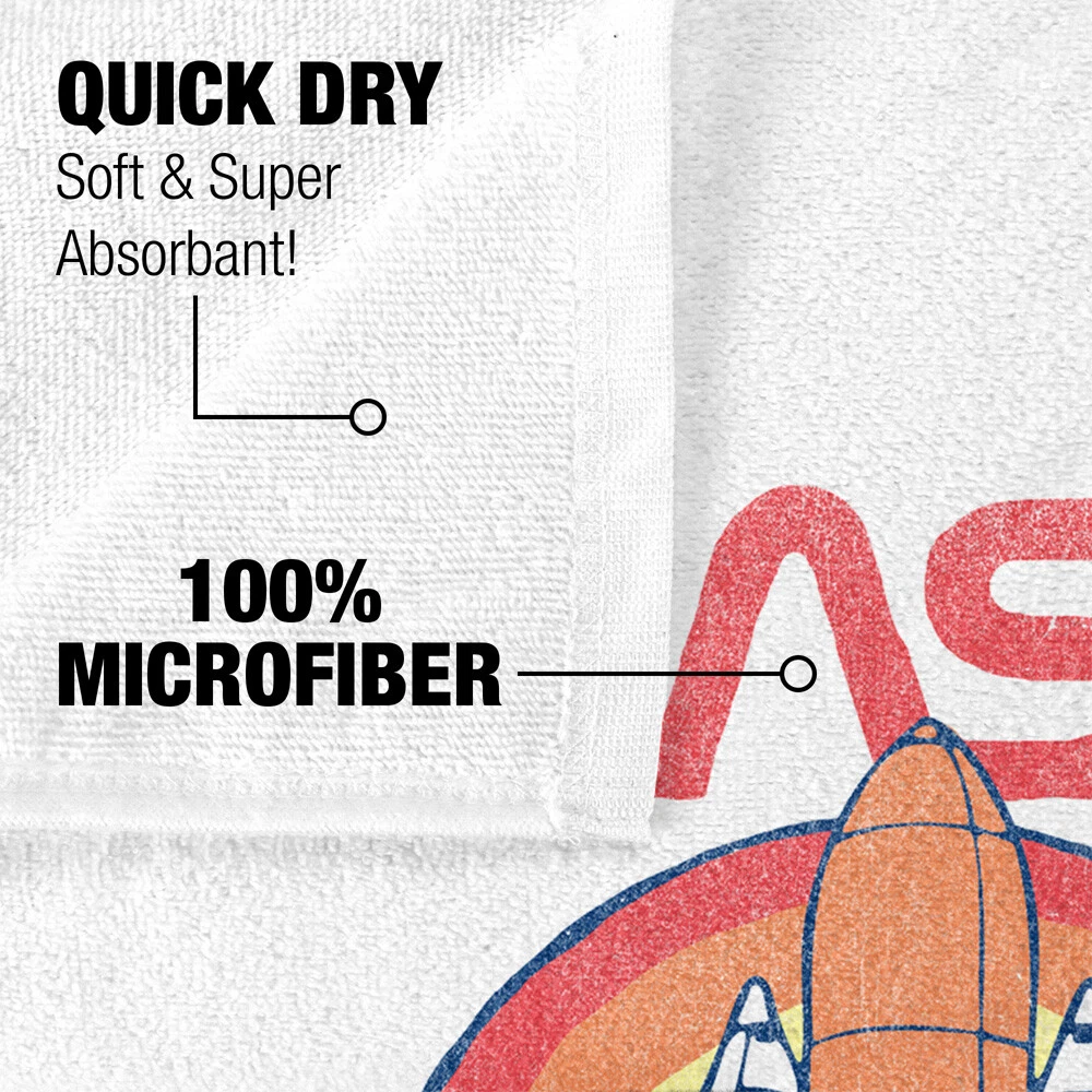 NASA Shuttle Circle Officially Licensed Beach Towel 30"x60"