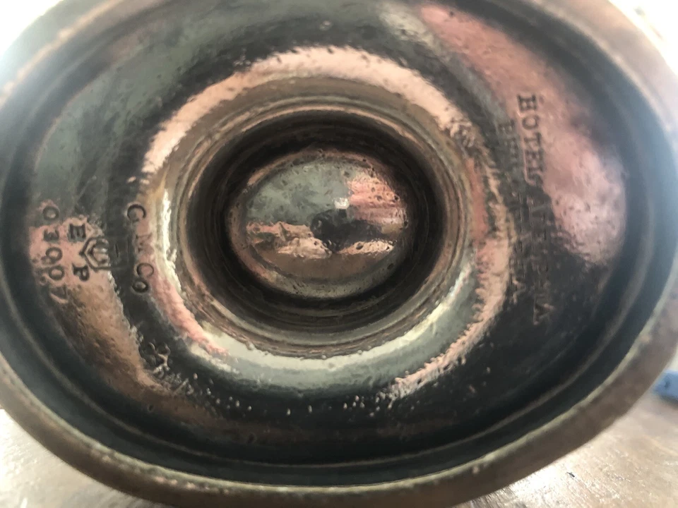 Hotel Adelphia Philadelphia PLATA SOLDADO PATRÓN NORTEAMERICANO azucarero Foto 4 de 4