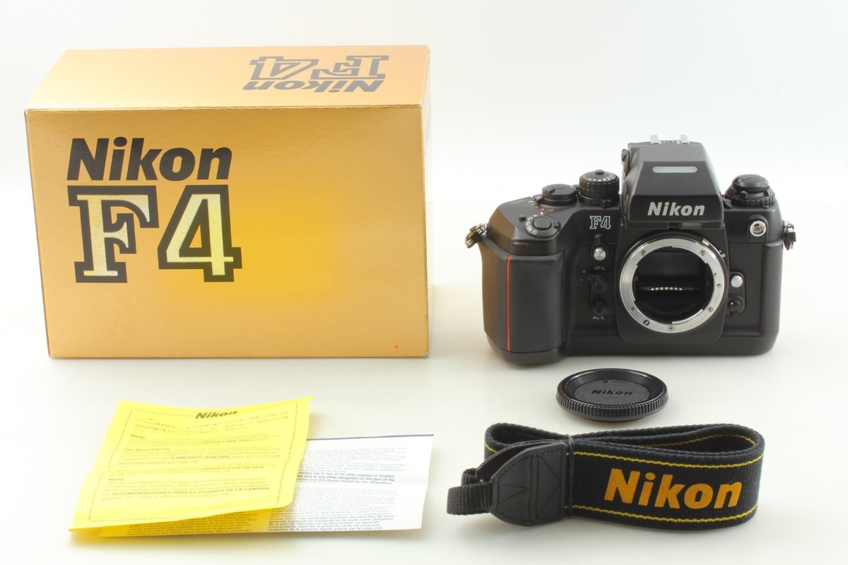 SN:258xxxx 【Almost Unused in Box】 Nikon F4 SLR 35mm Film Camera