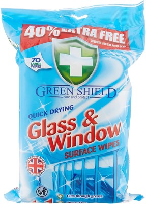 Buy Wholesale Green Shield Anti-Bacterial Household Surface Wipes 70 Pack - Astro Imports