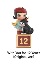 Molly Anniversary Statue Classic Retro(With You 12yr)-Popmart-US-UNOPENED
