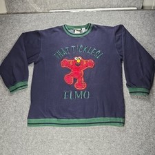 Sesame Street That Tickles Elmo Sweatshirt Medium