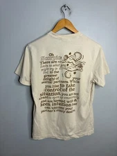 CARNE BOLLENTE Scorpio Partners Crew Neck Cotton T-Shirt Men's S Beige 1502