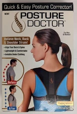Posture Doctor Quick & Easy Adjustable Posture Corrector As Seen On TV ASOT