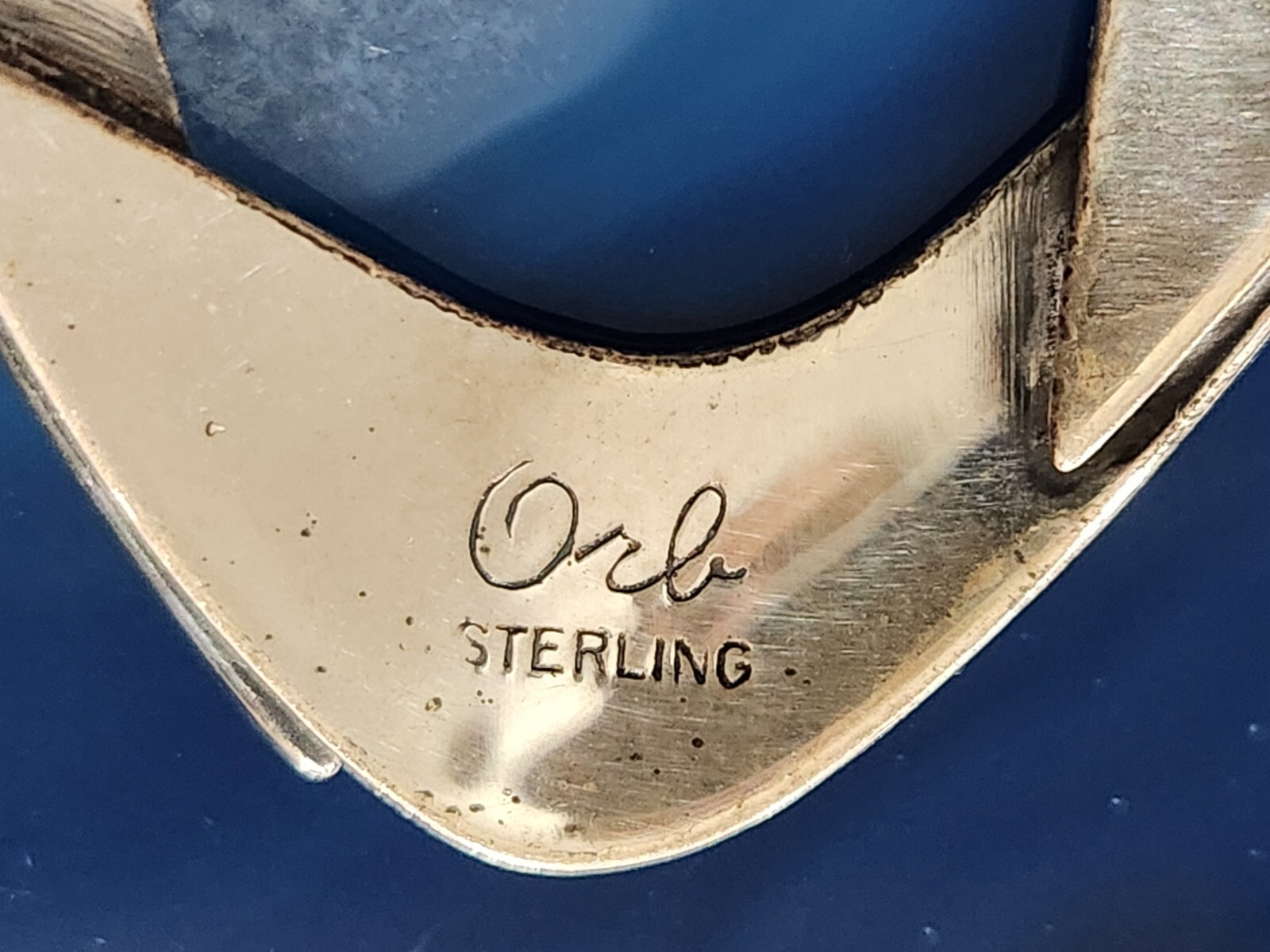 ORB - Sterling Silver - Rounded Corners Triangle … - image 3