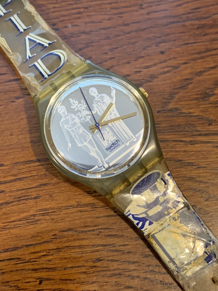 Swatch Watch Kotinos GZ147 Olympic Games Special Watch, Running