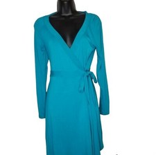 Tart Collection Women's Blue Wrap dress Size XS NWT