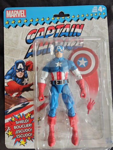 Hasbro Marvel Legends Vintage Cardback 2017 Wave Capitán América Wolverine... - Imagen 2 de 8