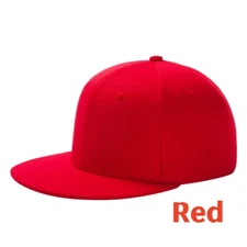 Classic 6-Panel Structured Fitted Baseball Cap Hat Snapback Classic Hip Hop Cap