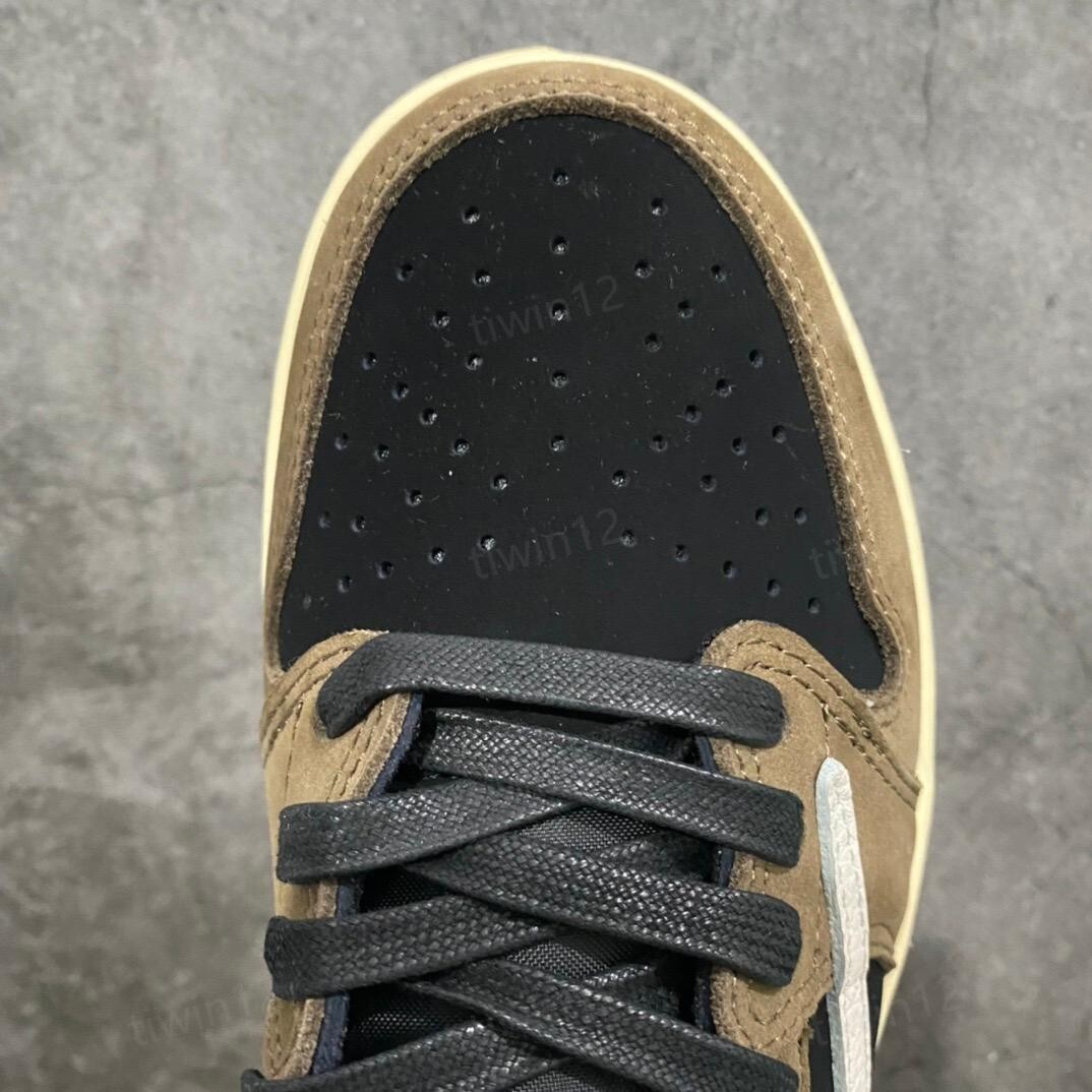 4/1 モカ様 Jordan 1 Retro OG x Travis Scott High Mocha - Size 14